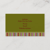 Cartes de visite retro (Dos)