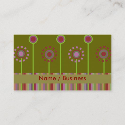 Cartes de visite retro (Devant)