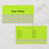 Cartes de visite retro (Devant / Derrière)