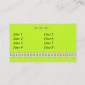 Cartes de visite retro (Dos)