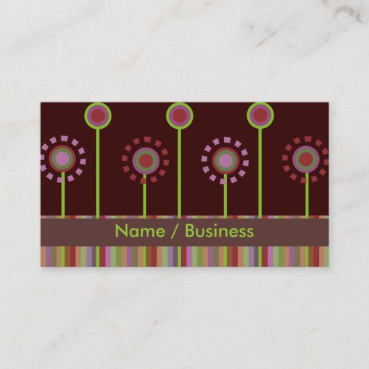 Cartes de visite retro (Devant)