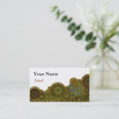 CARTES DE VISITE RETRO DESIGNER (Debout devant)