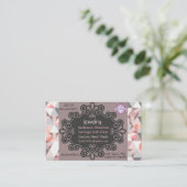 Cartes de visite rétro Peach Diamond (Debout devant)