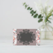 Cartes de visite rétro Peach Diamond (Debout devant)