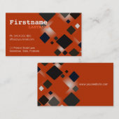 Cartes de visite rétrodiens (Devant / Derrière)