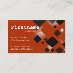 Cartes de visite rétrodiens