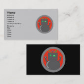 Cartes de visite robotiques (Devant / Derrière)