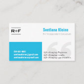 Cartes de visite Rodan et Fields (Dos)