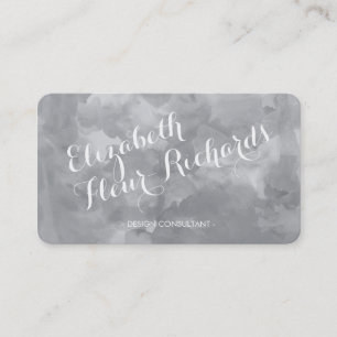 Cartes de visite Romance d'aquarelle