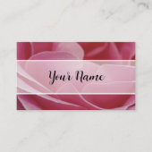 Cartes de visite - Rose-01 (Devant)