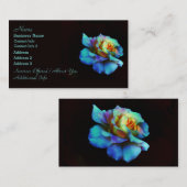 Cartes de visite Rose Pastel Rainbow (Devant / Derrière)