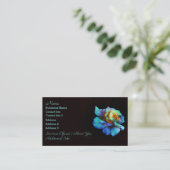 Cartes de visite Rose Pastel Rainbow (Debout devant)