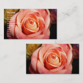 Cartes de visite roses (Devant / Derrière)