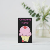 Cartes de visite roses de verticale de petit (Debout devant)