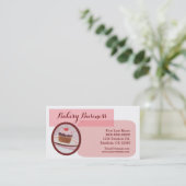 Cartes de visite roses faits sur commande de (Debout devant)