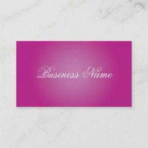 Cartes de visite roses professionnels