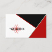 Cartes de visite rouges KW (Devant)