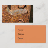 Cartes de visite rouillés de boulons et de vis (Devant / Derrière)