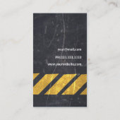 cartes de visite routiers (Dos)