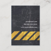 cartes de visite routiers (Dos)