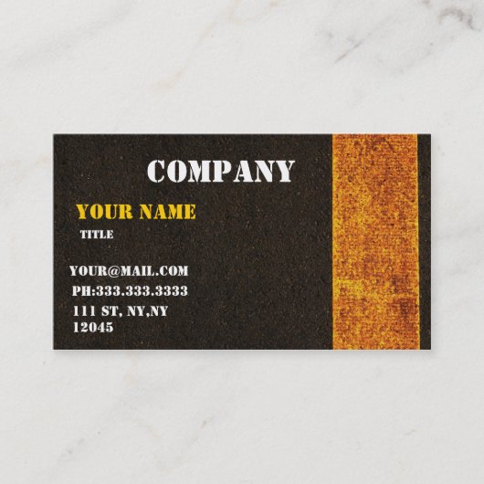 cartes de visite routiers (Devant)