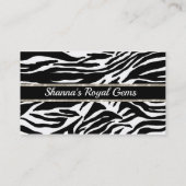 Cartes de visite "Royal Gems" Couronne (Dos)
