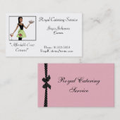 Cartes de visite royaux (Devant / Derrière)