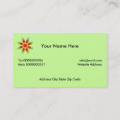 Cartes de visite russes de poupées Matryoshka (Dos)