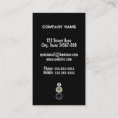 Cartes de visite sains d'ingénieur de haut-parleur (Dos)