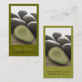 Cartes de visite saints de guacamole (Devant / Derrière)