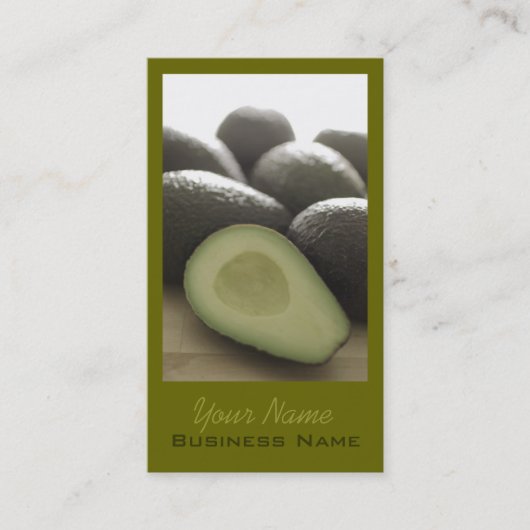 Cartes de visite saints de guacamole (Devant)