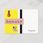 Cartes de visite, Salon de beauté Coiffure (Devant)