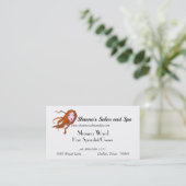 Cartes de visite Salon/Spa/Beauté Diva (Debout devant)