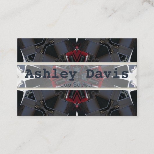 Cartes de visite sans emploi (Devant)