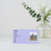 Cartes de visite sautants de cheval (Debout devant)