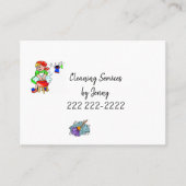 Cartes de visite, Services de nettoyage (Devant)