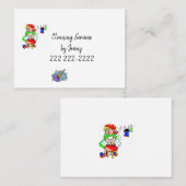 Cartes de visite, Services de nettoyage (Devant / Derrière)