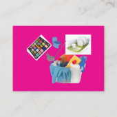 Cartes de visite, Services de nettoyage (Dos)