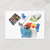 Cartes de visite, Services de nettoyage (Dos)