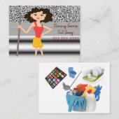 Cartes de visite, Services de nettoyage (Devant / Derrière)