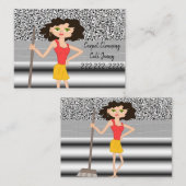 Cartes de visite, Services de nettoyage de tapis (Devant / Derrière)