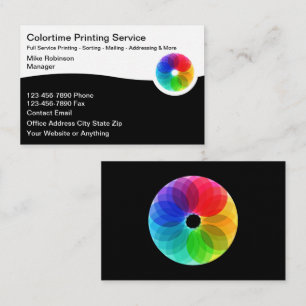Cartes de visite Services d'impression commerciale
