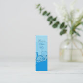 cartes de visite signets d'imaginaire tourbillonné (Debout devant)