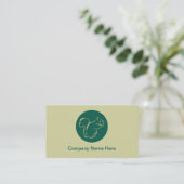 Cartes de visite Simple Écureuil (Debout devant)