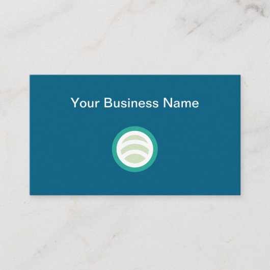 Cartes de visite simples avec logo d'entreprise (Devant)