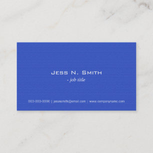 Cartes de visite simples avec une texture de tissu