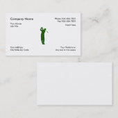 Cartes de visite simples de golf (Devant / Derrière)