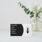 Cartes de visite simples de lutte contre les (Debout devant)