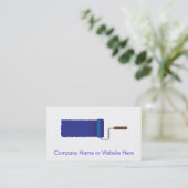 Cartes de visite simples de peintre (Debout devant)