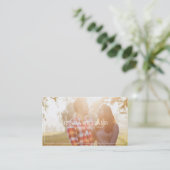 Cartes de visite simples de photographie (Debout devant)